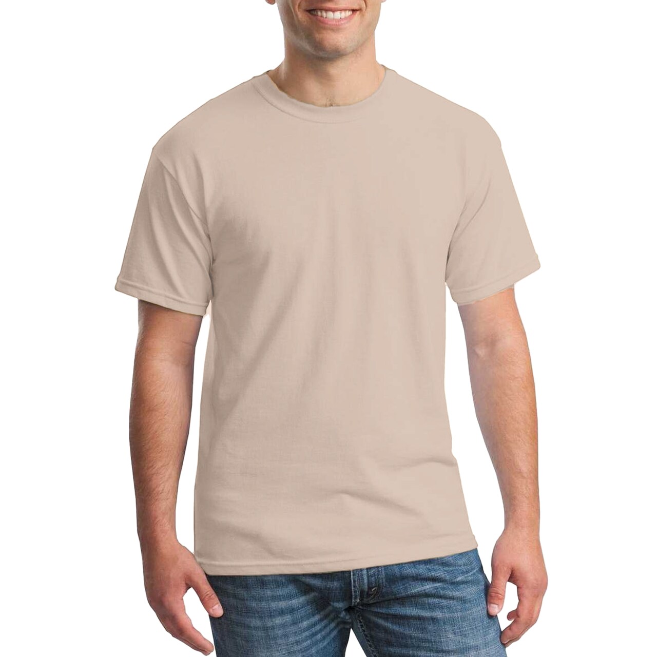Hanes Essential-T DIY Craft T-Shirt – Blank Cotton Tees for Printing Projects